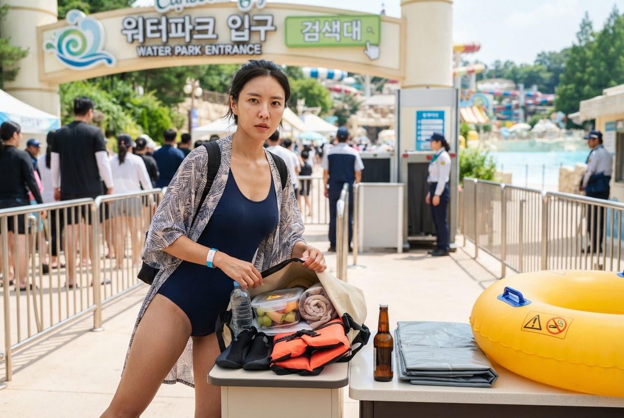 워터파크 준비물과 반입 규정: 음식·신발·구명조끼 입장 전 체크